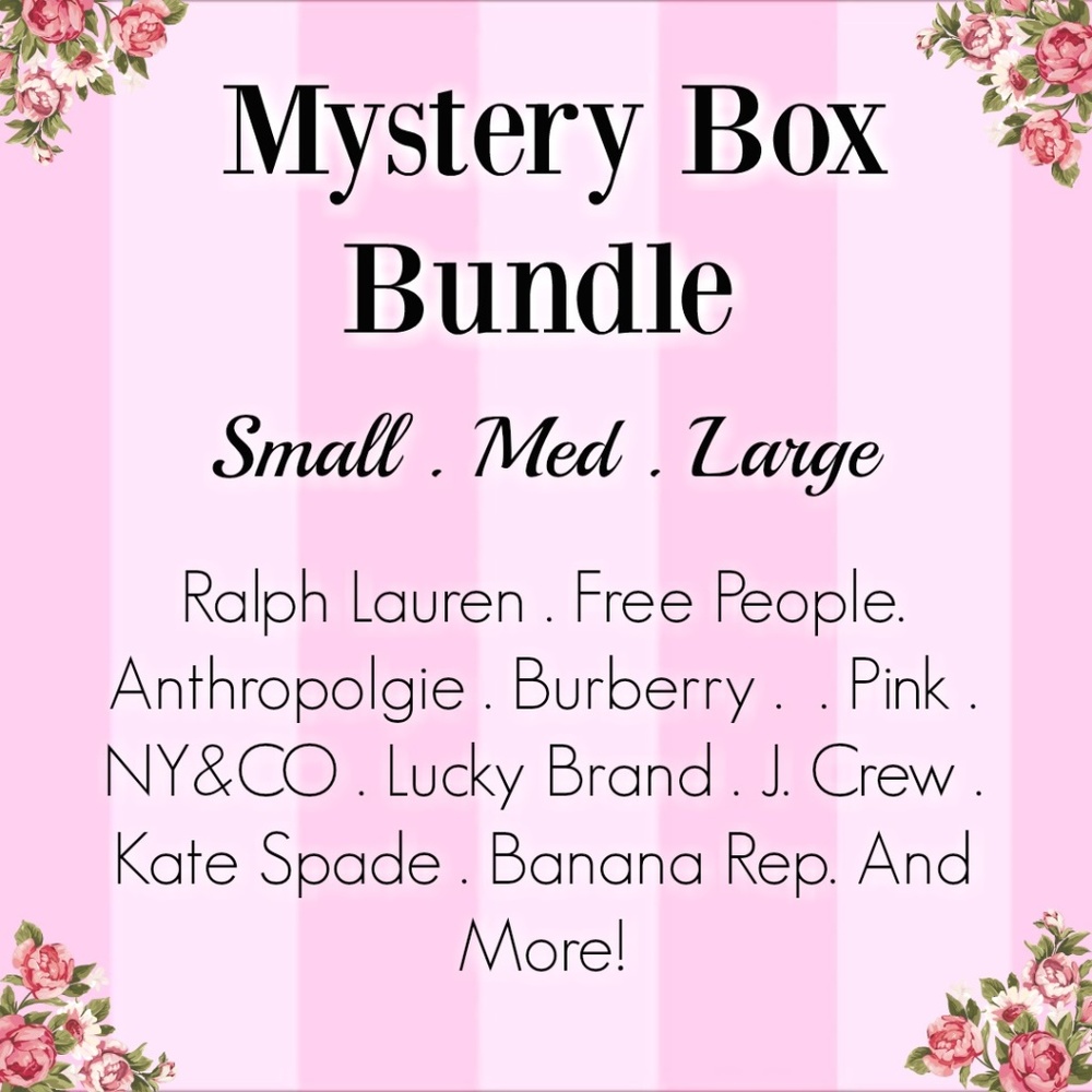 5lb mystery box BEST ON POSHMARK